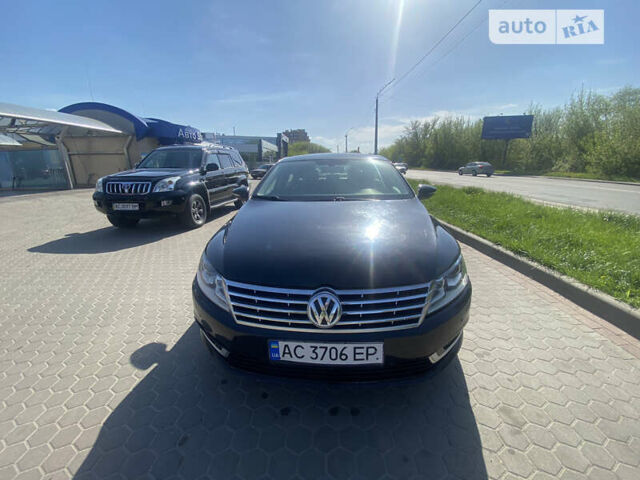 Чорний Фольксваген CC / Passat CC, об'ємом двигуна 2 л та пробігом 175 тис. км за 9000 $, фото 1 на Automoto.ua