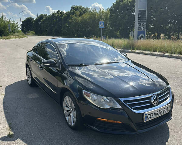 Черный Фольксваген CC / Passat CC, объемом двигателя 1.98 л и пробегом 243 тыс. км за 10200 $, фото 1 на Automoto.ua