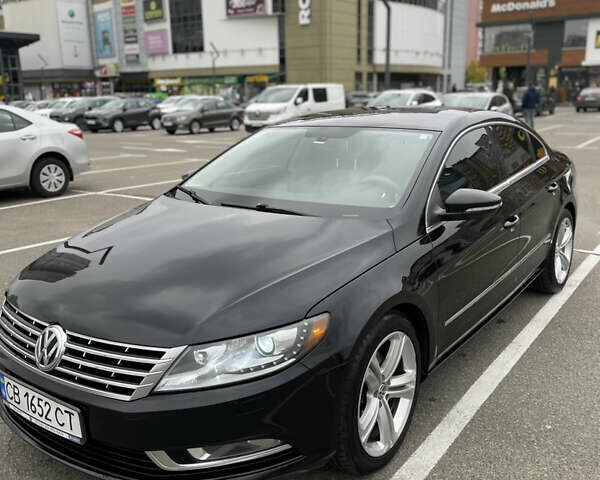 Черный Фольксваген CC / Passat CC, объемом двигателя 1.98 л и пробегом 208 тыс. км за 10000 $, фото 1 на Automoto.ua