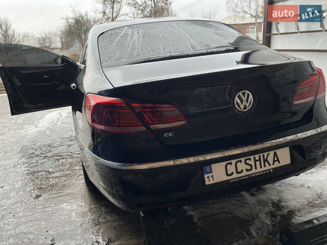 Черный Фольксваген CC / Passat CC, объемом двигателя 1.8 л и пробегом 195 тыс. км за 10300 $, фото 1 на Automoto.ua