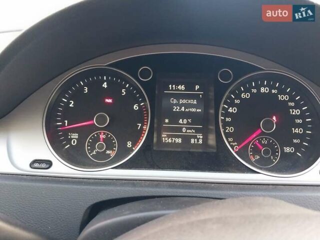 Черный Фольксваген CC / Passat CC, объемом двигателя 1.98 л и пробегом 157 тыс. км за 11500 $, фото 5 на Automoto.ua
