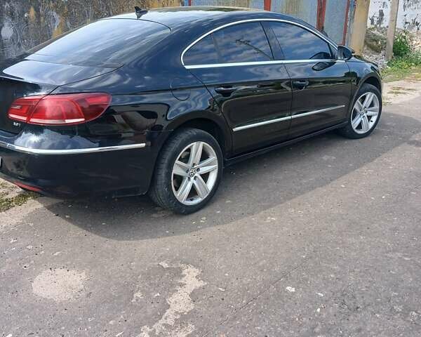 Черный Фольксваген CC / Passat CC, объемом двигателя 2 л и пробегом 200 тыс. км за 10000 $, фото 2 на Automoto.ua