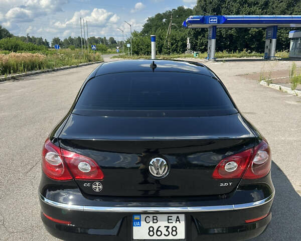 Черный Фольксваген CC / Passat CC, объемом двигателя 1.98 л и пробегом 243 тыс. км за 10200 $, фото 3 на Automoto.ua