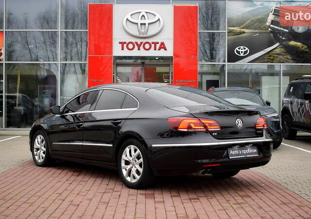 Черный Фольксваген CC / Passat CC, объемом двигателя 1.97 л и пробегом 256 тыс. км за 12900 $, фото 1 на Automoto.ua