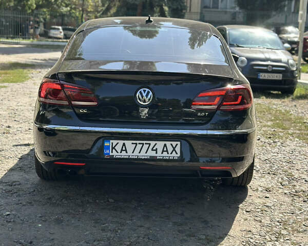 Черный Фольксваген CC / Passat CC, объемом двигателя 1.98 л и пробегом 275 тыс. км за 10500 $, фото 4 на Automoto.ua