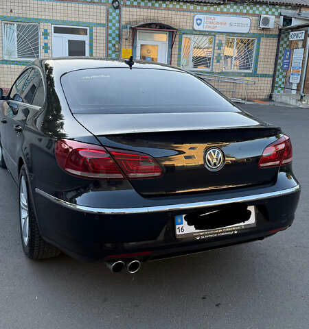 Черный Фольксваген CC / Passat CC, объемом двигателя 1.98 л и пробегом 211 тыс. км за 9800 $, фото 1 на Automoto.ua