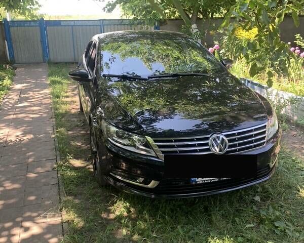 Черный Фольксваген CC / Passat CC, объемом двигателя 1.8 л и пробегом 196 тыс. км за 11000 $, фото 1 на Automoto.ua