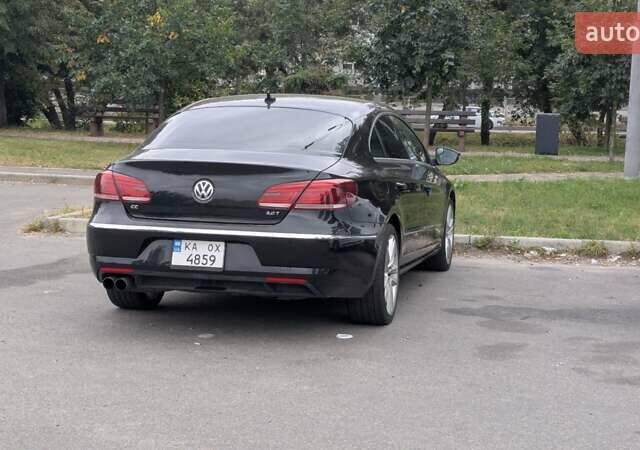 Черный Фольксваген CC / Passat CC, объемом двигателя 1.98 л и пробегом 140 тыс. км за 12000 $, фото 2 на Automoto.ua