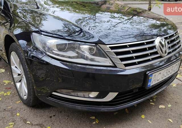 Черный Фольксваген CC / Passat CC, объемом двигателя 1.97 л и пробегом 192 тыс. км за 14500 $, фото 1 на Automoto.ua