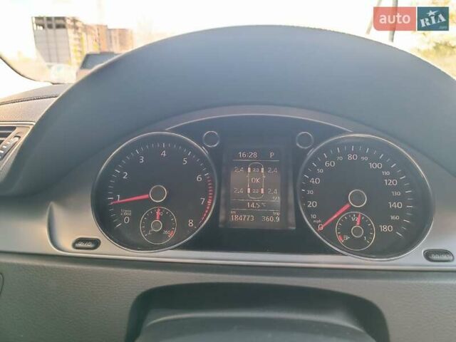 Чорний Фольксваген CC / Passat CC, об'ємом двигуна 2 л та пробігом 190 тис. км за 10500 $, фото 15 на Automoto.ua
