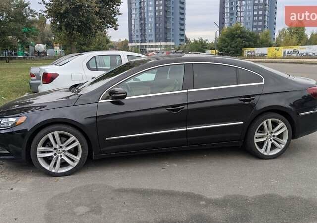 Черный Фольксваген CC / Passat CC, объемом двигателя 1.98 л и пробегом 140 тыс. км за 12000 $, фото 1 на Automoto.ua
