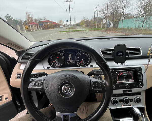 Черный Фольксваген CC / Passat CC, объемом двигателя 1.98 л и пробегом 175 тыс. км за 9800 $, фото 10 на Automoto.ua