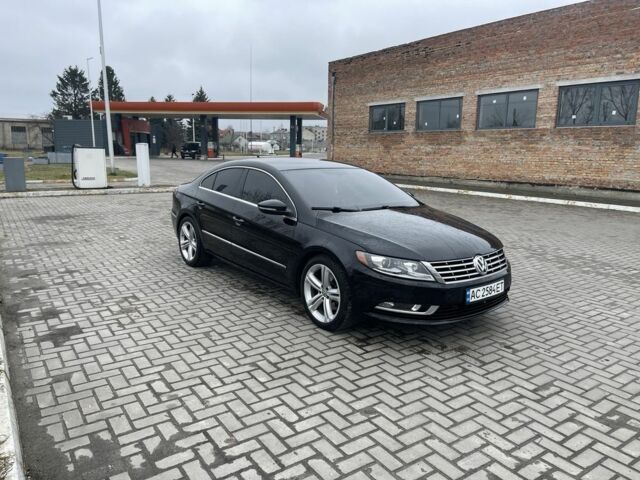 Черный Фольксваген CC / Passat CC, объемом двигателя 2 л и пробегом 185 тыс. км за 9499 $, фото 5 на Automoto.ua