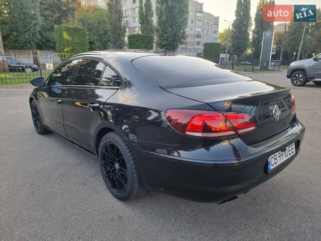 Черный Фольксваген CC / Passat CC, объемом двигателя 1.98 л и пробегом 202 тыс. км за 8900 $, фото 2 на Automoto.ua