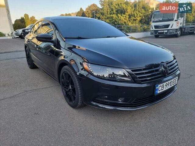 Черный Фольксваген CC / Passat CC, объемом двигателя 1.98 л и пробегом 202 тыс. км за 8900 $, фото 1 на Automoto.ua