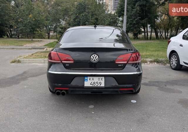 Черный Фольксваген CC / Passat CC, объемом двигателя 1.98 л и пробегом 140 тыс. км за 12000 $, фото 3 на Automoto.ua