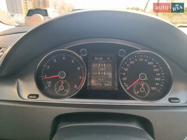 Чорний Фольксваген CC / Passat CC, об'ємом двигуна 2 л та пробігом 190 тис. км за 10500 $, фото 16 на Automoto.ua