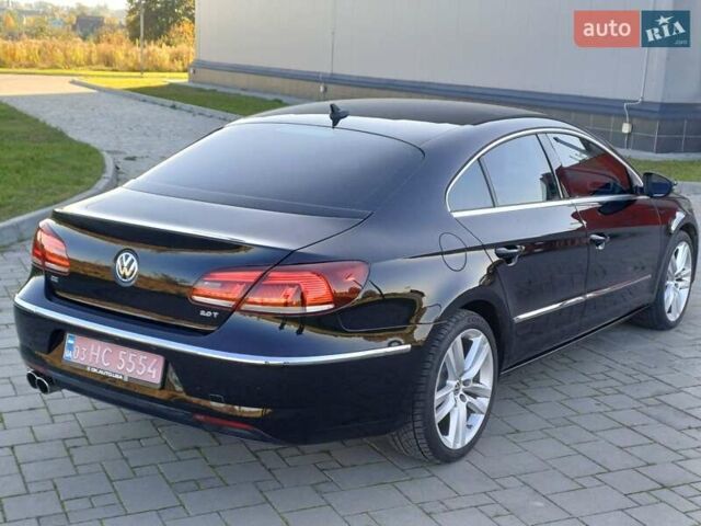 Черный Фольксваген CC / Passat CC, объемом двигателя 2 л и пробегом 200 тыс. км за 9750 $, фото 1 на Automoto.ua