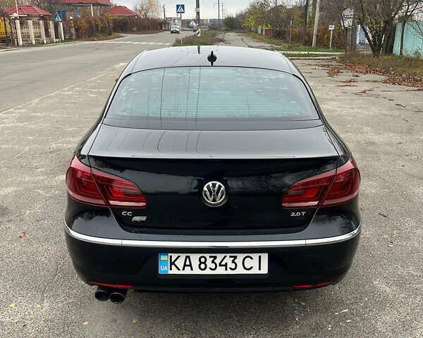 Черный Фольксваген CC / Passat CC, объемом двигателя 1.98 л и пробегом 175 тыс. км за 9800 $, фото 7 на Automoto.ua