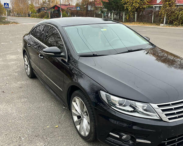 Черный Фольксваген CC / Passat CC, объемом двигателя 1.98 л и пробегом 175 тыс. км за 9800 $, фото 1 на Automoto.ua