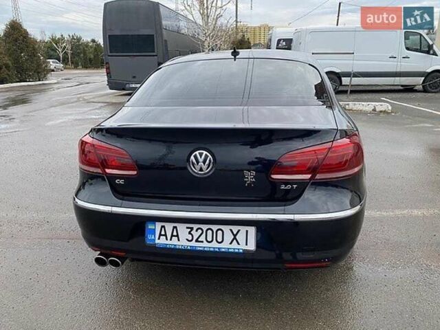 Черный Фольксваген CC / Passat CC, объемом двигателя 2 л и пробегом 125 тыс. км за 7400 $, фото 4 на Automoto.ua