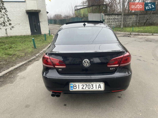Чорний Фольксваген CC / Passat CC, об'ємом двигуна 2 л та пробігом 219 тис. км за 8600 $, фото 1 на Automoto.ua