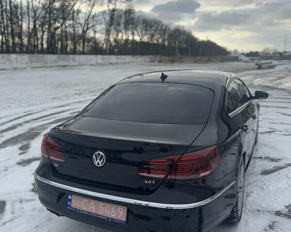 Черный Фольксваген CC / Passat CC, объемом двигателя 1.98 л и пробегом 212 тыс. км за 9650 $, фото 8 на Automoto.ua