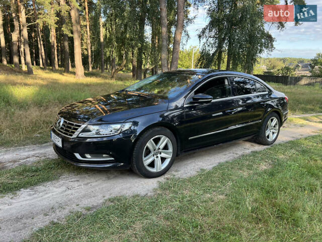 Черный Фольксваген CC / Passat CC, объемом двигателя 2 л и пробегом 205 тыс. км за 9000 $, фото 1 на Automoto.ua