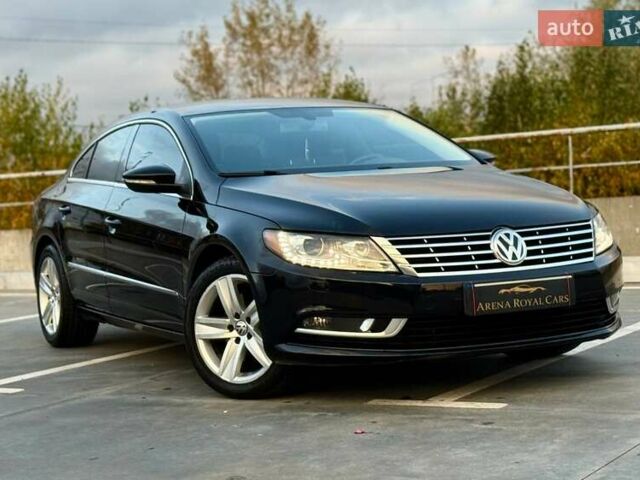 Черный Фольксваген CC / Passat CC, объемом двигателя 1.98 л и пробегом 85 тыс. км за 12700 $, фото 1 на Automoto.ua