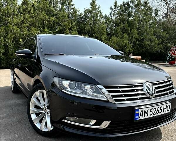 Черный Фольксваген CC / Passat CC, объемом двигателя 1.97 л и пробегом 165 тыс. км за 16100 $, фото 1 на Automoto.ua