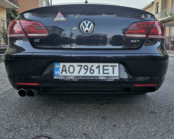 Черный Фольксваген CC / Passat CC, объемом двигателя 1.98 л и пробегом 250 тыс. км за 13400 $, фото 6 на Automoto.ua