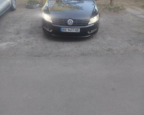 Черный Фольксваген CC / Passat CC, объемом двигателя 1.98 л и пробегом 200 тыс. км за 10200 $, фото 2 на Automoto.ua