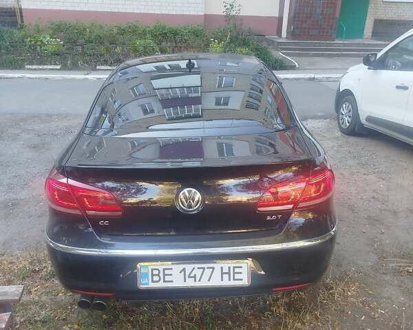 Черный Фольксваген CC / Passat CC, объемом двигателя 1.98 л и пробегом 200 тыс. км за 10200 $, фото 3 на Automoto.ua
