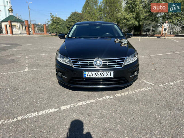 Черный Фольксваген CC / Passat CC, объемом двигателя 1.98 л и пробегом 123 тыс. км за 11999 $, фото 1 на Automoto.ua