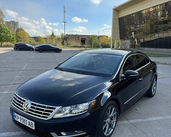 Черный Фольксваген CC / Passat CC, объемом двигателя 2 л и пробегом 160 тыс. км за 13000 $, фото 1 на Automoto.ua