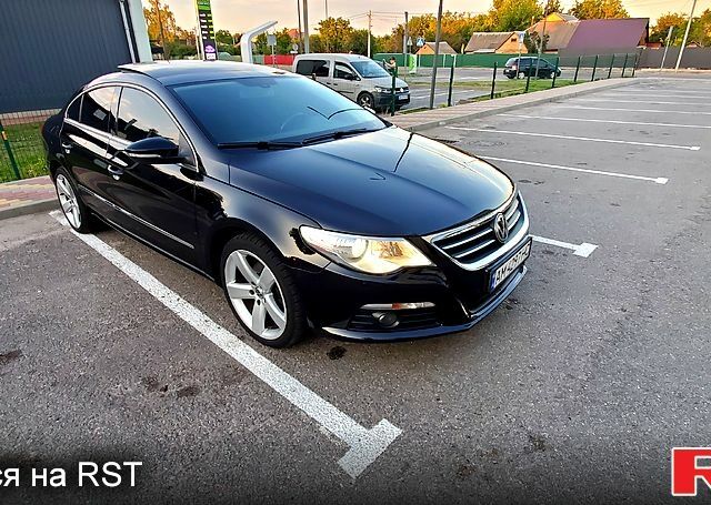 Черный Фольксваген CC, объемом двигателя 2 л и пробегом 268 тыс. км за 9300 $, фото 3 на Automoto.ua