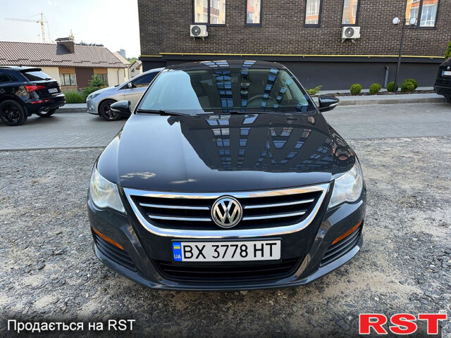 Чорний Фольксваген CC, об'ємом двигуна 2 л та пробігом 224 тис. км за 9200 $, фото 1 на Automoto.ua