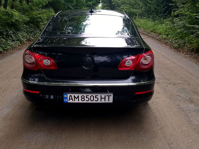 Черный Фольксваген CC, объемом двигателя 2 л и пробегом 186 тыс. км за 9300 $, фото 6 на Automoto.ua