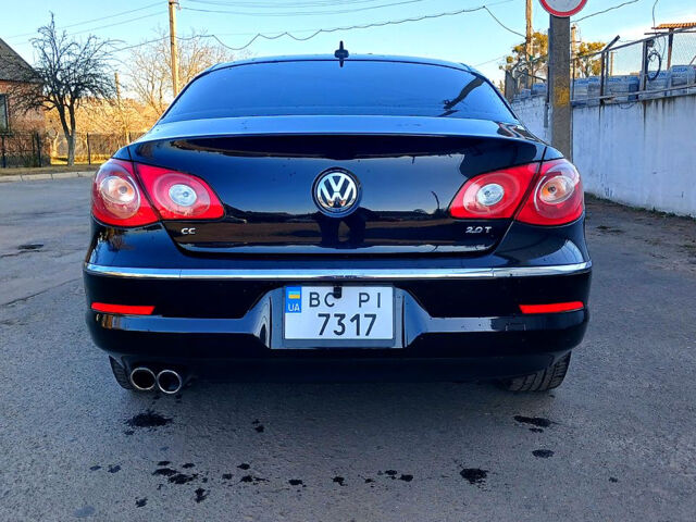 Черный Фольксваген CC, объемом двигателя 2 л и пробегом 275 тыс. км за 7999 $, фото 1 на Automoto.ua