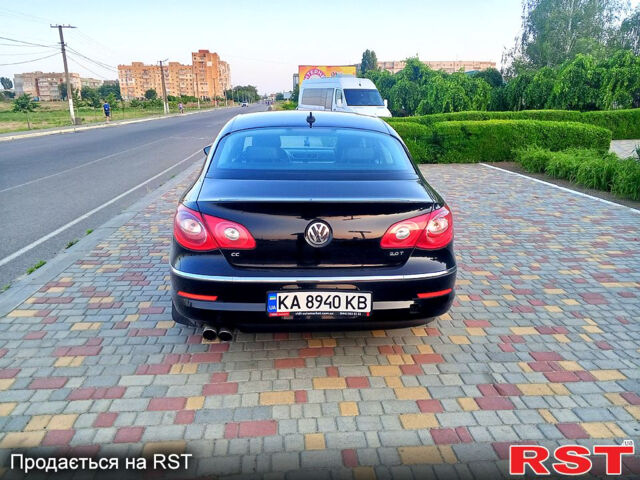 Черный Фольксваген CC, объемом двигателя 2 л и пробегом 252 тыс. км за 6850 $, фото 5 на Automoto.ua