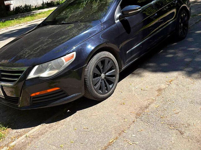 Черный Фольксваген CC, объемом двигателя 2 л и пробегом 220 тыс. км за 10000 $, фото 3 на Automoto.ua