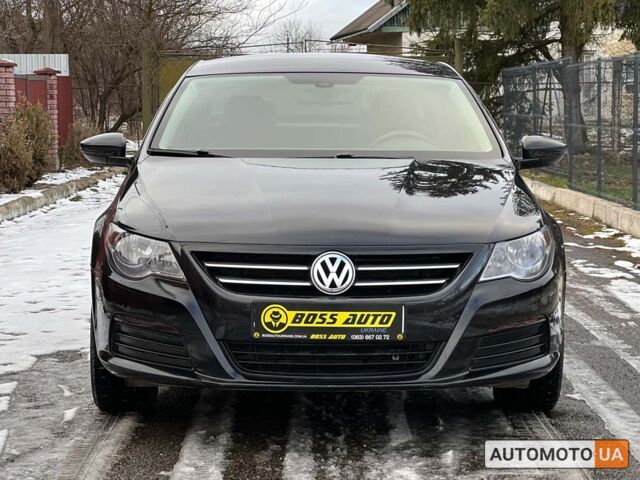 Чорний Фольксваген CC, об'ємом двигуна 2 л та пробігом 168 тис. км за 8999 $, фото 1 на Automoto.ua