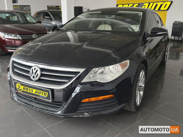 Черный Фольксваген CC, объемом двигателя 2 л и пробегом 200 тыс. км за 9800 $, фото 2 на Automoto.ua