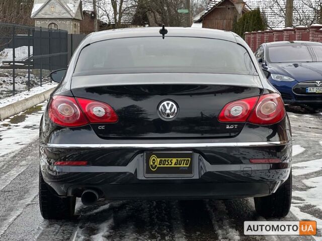 Чорний Фольксваген CC, об'ємом двигуна 2 л та пробігом 168 тис. км за 8999 $, фото 4 на Automoto.ua