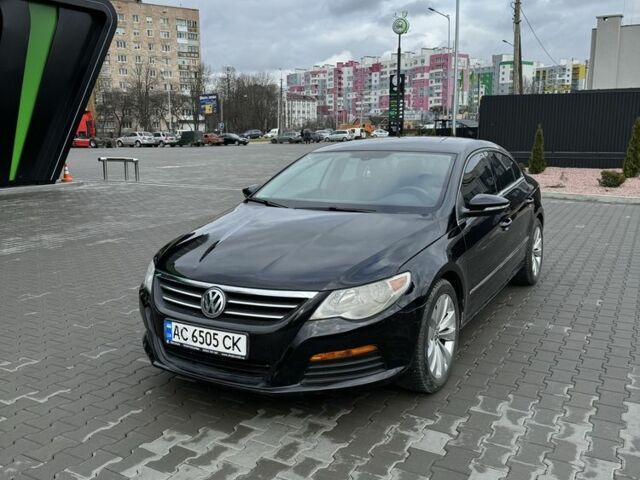 Чорний Фольксваген CC / Passat CC, об'ємом двигуна 2 л та пробігом 215 тис. км за 9200 $, фото 1 на Automoto.ua