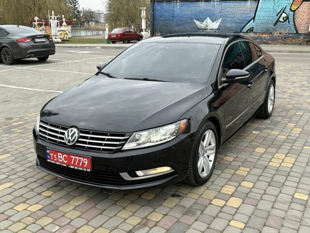 Черный Фольксваген CC / Passat CC, объемом двигателя 2 л и пробегом 280 тыс. км за 12000 $, фото 1 на Automoto.ua