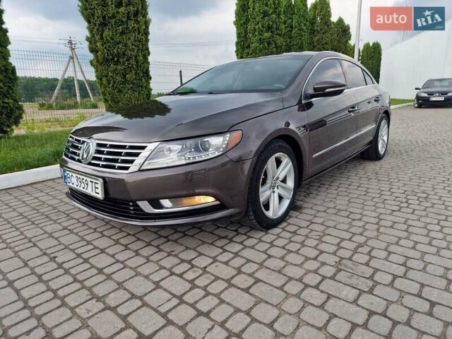 Коричневый Фольксваген CC / Passat CC, объемом двигателя 1.98 л и пробегом 197 тыс. км за 9400 $, фото 1 на Automoto.ua