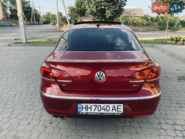 Красный Фольксваген CC / Passat CC, объемом двигателя 1.98 л и пробегом 123 тыс. км за 12000 $, фото 7 на Automoto.ua