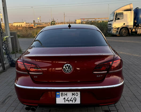 Красный Фольксваген CC / Passat CC, объемом двигателя 1.98 л и пробегом 178 тыс. км за 10500 $, фото 7 на Automoto.ua