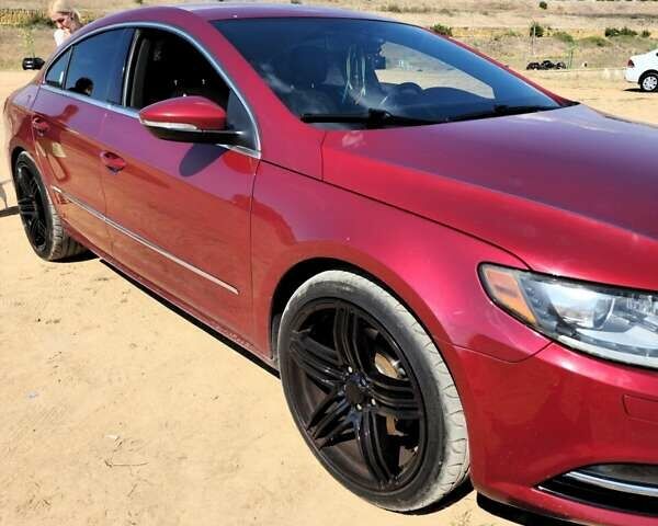Красный Фольксваген CC / Passat CC, объемом двигателя 1.98 л и пробегом 131 тыс. км за 10300 $, фото 3 на Automoto.ua